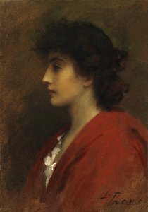 En venetiansk flicka av Samuel Luke Fildes