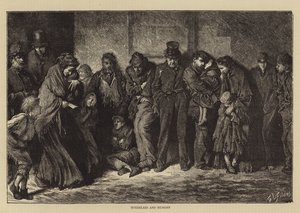 Huslös och hungrig av Samuel Luke Fildes