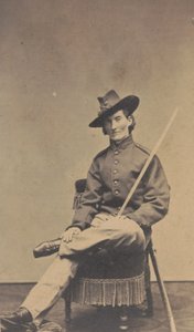 Frances Clain Clayton, ca 1862 av Samuel Masury