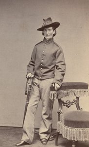 Frances Clayton,ca. 1865 (foto) av Samuel Masury