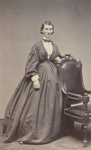 Frances Clayton,ca. 1865 (foto) av Samuel Masury