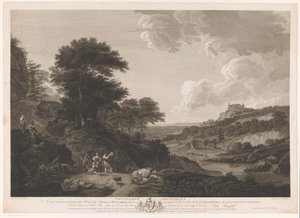 Landskap med dansande herdar Shephard