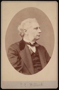 Porträtt av Joseph Clapp Willard 1820-1897, 1878.