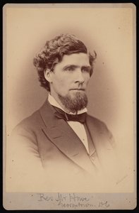 Porträtt av pastor Howe, mellan 1876 och 1880. av Samuel Montague Fassett