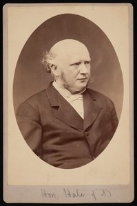 Porträtt av Robert Safford Hale 1822-1881, före 1881. av Samuel Montague Fassett