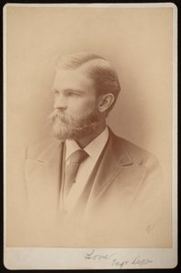 Porträtt av oidentifierad man, mellan 1876 och 1880. av Samuel Montague Fassett