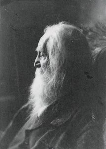 Walt Whitman i Camden, N.J., ca. 1891. av Samuel Murray