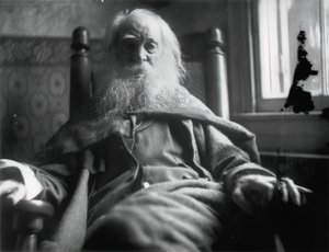 Walt Whitman i Camden, N.J., ca. 1891. av Samuel Murray
