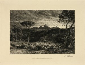 Tidig morgon av Samuel Palmer