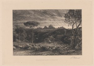 Öppna vecket av Samuel Palmer