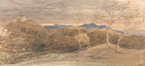 Scen i Wales av Samuel Palmer
