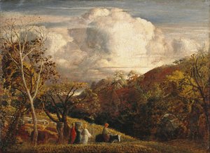 Det ljusa molnet av Samuel Palmer