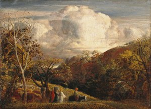 Det ljusa molnet av Samuel Palmer