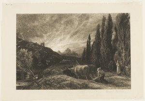 Den tidiga plogmannen av Samuel Palmer