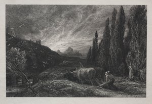Den tidiga plogmannen av Samuel Palmer