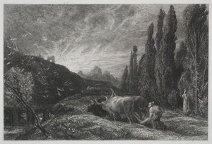 Den tidiga plogmannen av Samuel Palmer