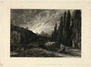 Den tidiga plogmannen av Samuel Palmer