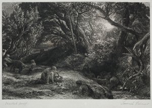 Livets morgon av Samuel Palmer