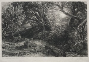 Livets morgon av Samuel Palmer
