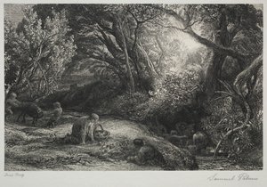 Livets morgon av Samuel Palmer