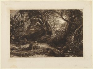 Livets morgon av Samuel Palmer