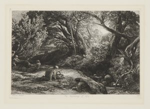 Livets morgon av Samuel Palmer