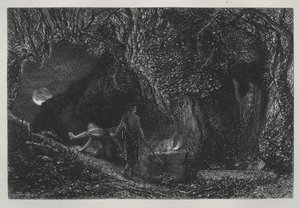Graven, 1883. av Samuel Palmer