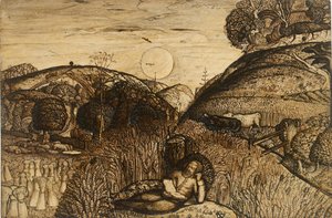 Dalen tjock med majs, 1825.