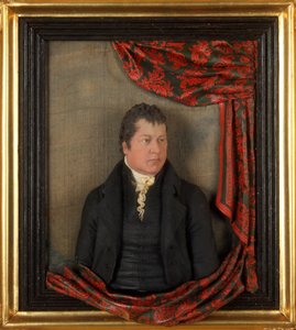 Porträtt av William Cowdroy, ca 1810 (vax)