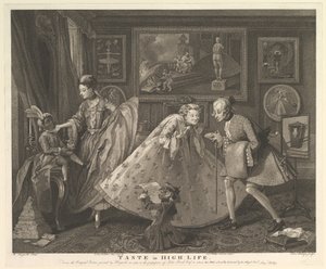 Taste in High Life, 1 maj 1798. av Samuel Phillips