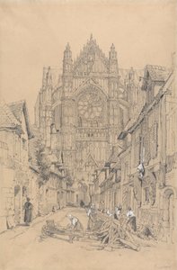 Beauvais katedral av Samuel Prout