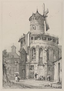 Faksimiler av skisser gjorda i Flandern och Tyskland: On the Walls, Köln av Samuel Prout