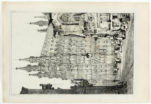 Rådhuset, Leuven av Samuel Prout