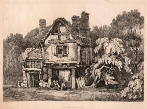 Nära Ashbourn av Samuel Prout