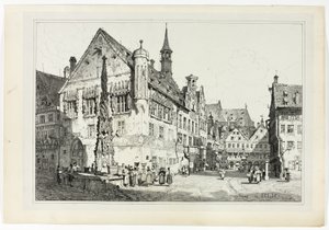 Rath House, Ulm av Samuel Prout