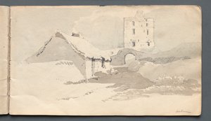 Skissbok: Norham av Samuel Prout