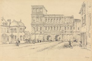Porta Nigra, Trier av Samuel Prout