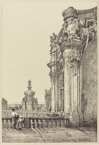Zwingerpalatset, Dresden av Samuel Prout