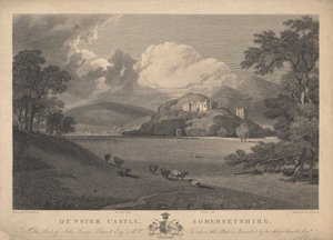 North East View of Dunster Castle, Somersetshire