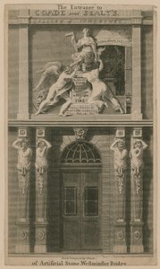 Ingången till Coade och Sealy