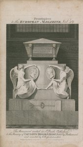 Monumentet uppfört i St Paul