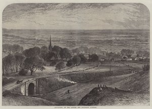 Leadenham, på Lincoln och Honington Railway av Samuel Read