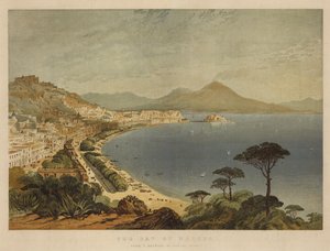 Neapelbukten (chromolitho)