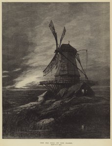 Gamla kvarnen på träsket av Samuel Read