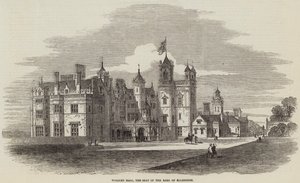 Worsley Hall, säte för Earl of Ellesmere av Samuel Read