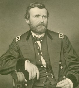 General Ulysses S. Grant (beskuren) av Samuel Sartain