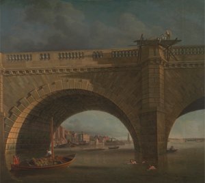 Arches of Westminster Bridge av Samuel Scott