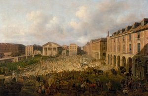"Covent Garden Piazza and Market", c1755