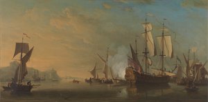 Frakt från Dover av Samuel Scott