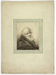 Byst av gammal man av Samuel Shelley